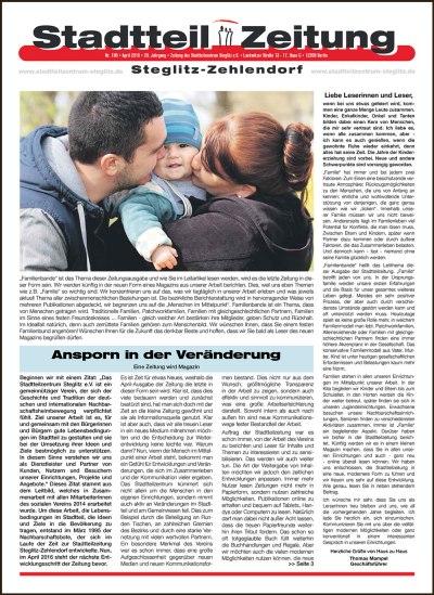 Stadtteilzeitung Steglitz-Zehlendorf